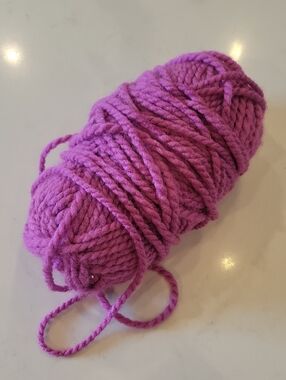 Bundle Of Purple Yarn